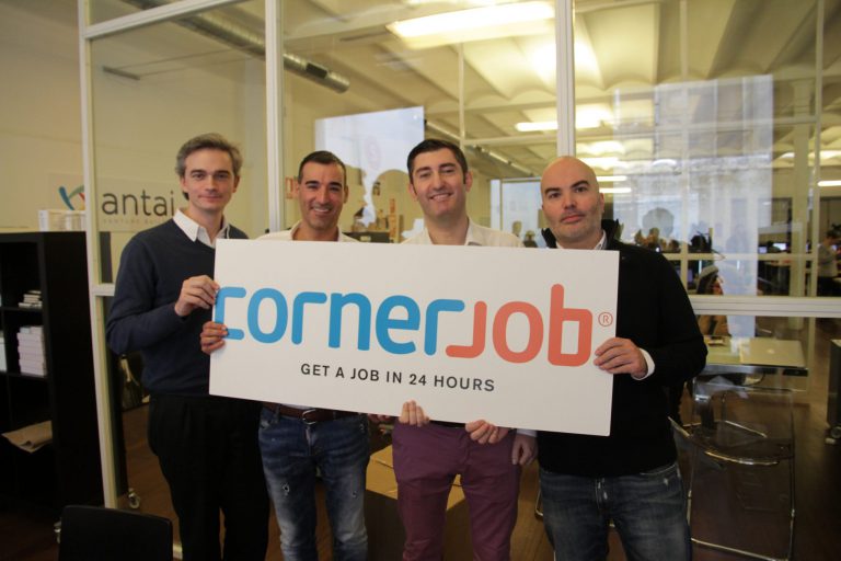 Cornerjob, la «app» cuyos ingresos se disparan un 5000% en cinco meses