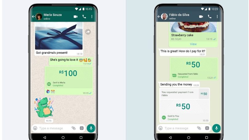 WhatsApp pagos digitales