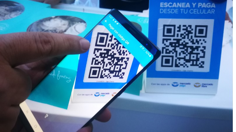 Mercado pago código QR a