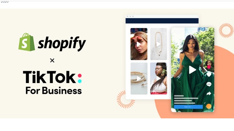 Shopify se alia con TikTok para potenciar el ecommerce social