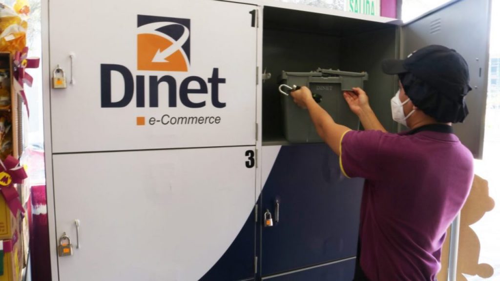 Dinet locker ecommerce