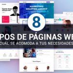 Los 8 tipo de páginas web y cuál se acomoda mejor a tu necesidad tipo de páginas web y cuál elegir