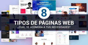 tipo de páginas web y cuál elegir