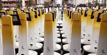 DHL robots