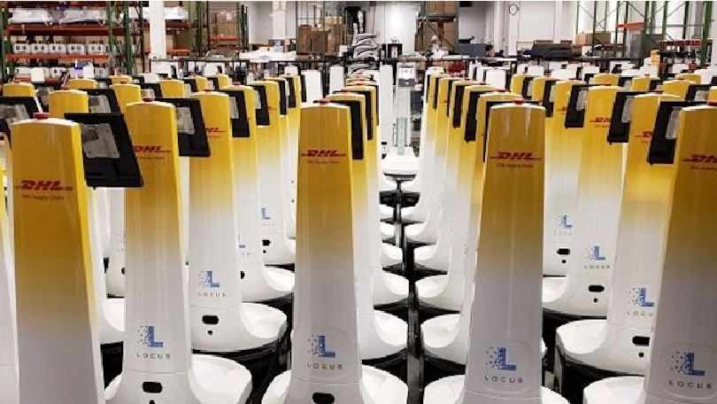 DHL robots