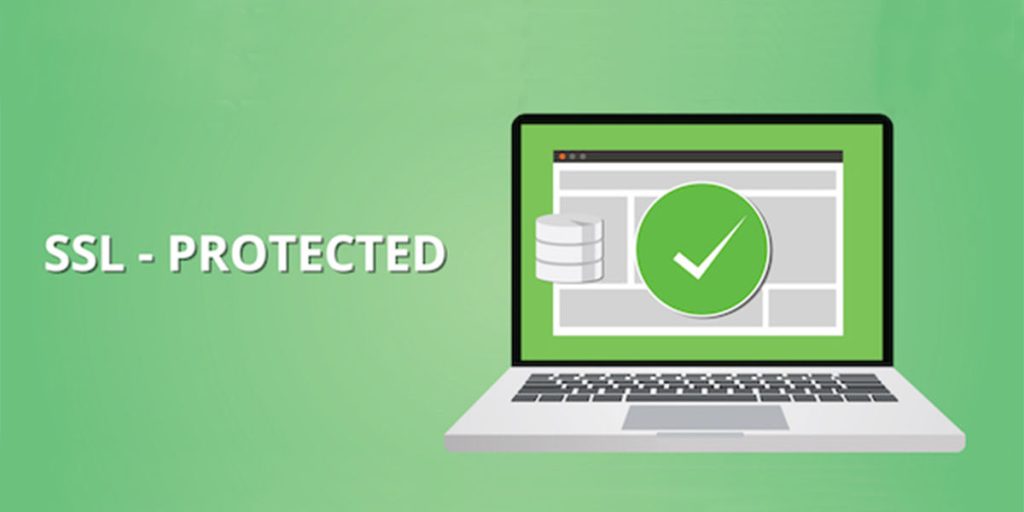 Laptop con seguridad SSL