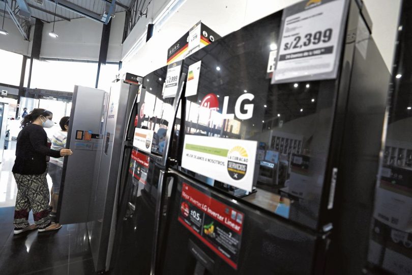LG Perú La venta de electrodomésticos por ecommerce aumentará un 40% este año