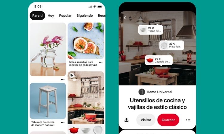 Pinterest y ecommerce Profundiza con el lanzamiento de nuevos productos