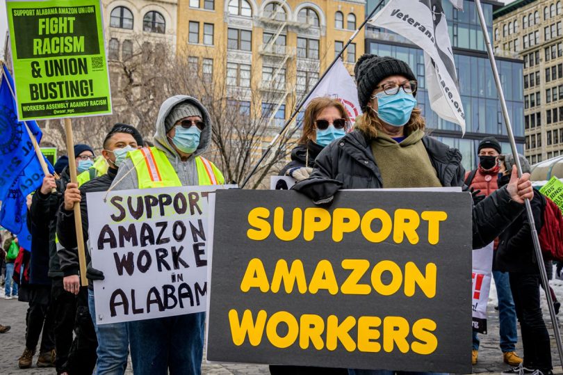 Trabajadores de Amazon Se han declarado en huelga