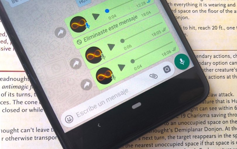 WhatsApp ofrece una dinámica para las grabaciones de los mensajes de voz