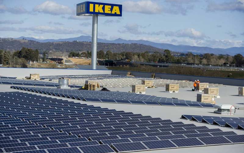 IKEA y SunPower anuncia ofrecer energía solar a los hogares