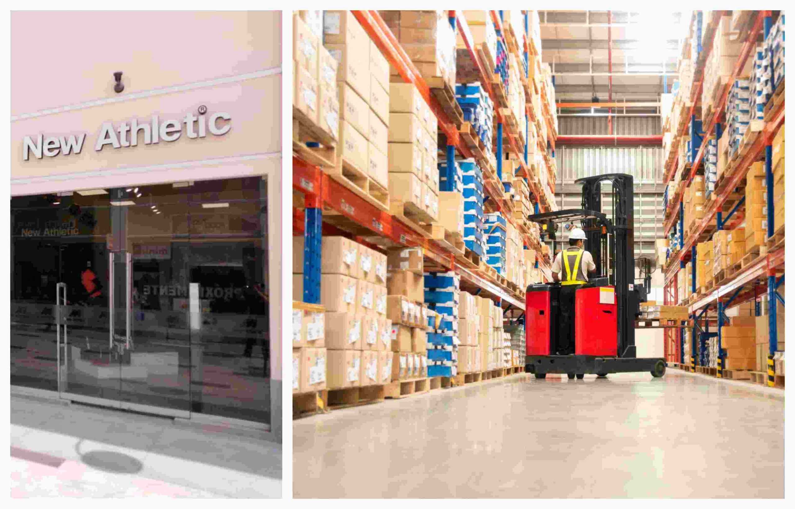 centro de distribución New Athletic