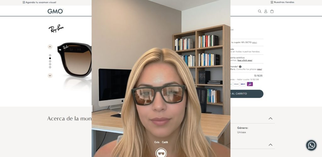 GMO ecommerce probador virtual